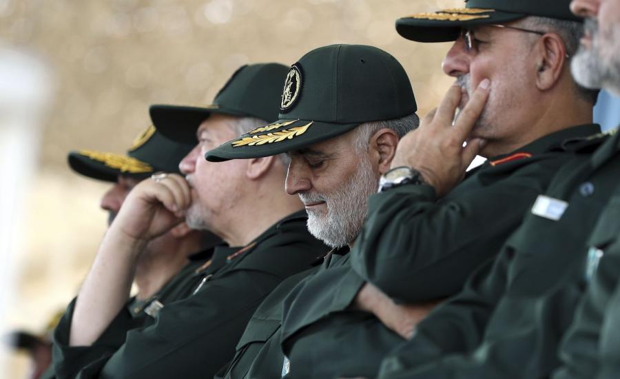 الحرس الثوري الايراني يقصف العراق 