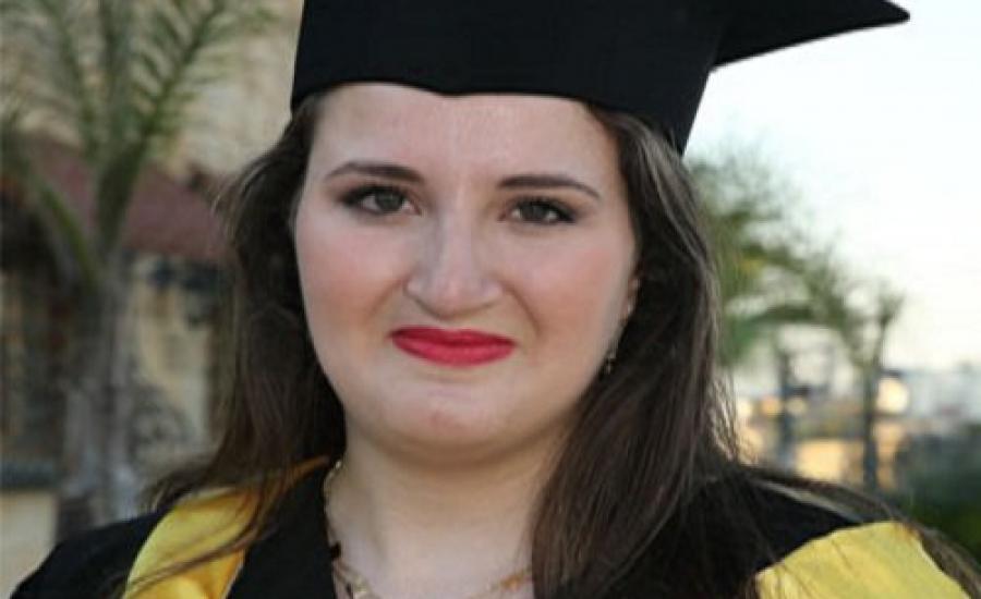 زهوة عرفات ابنة الرئيس الراحل ابو عمار تتخرج من جامعة مالطا