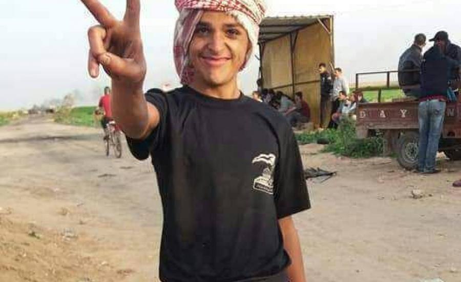استشهاد طفل في غزة