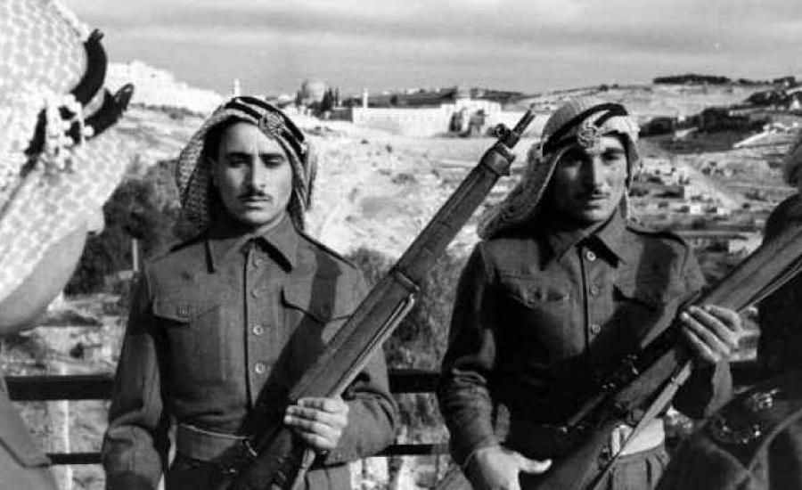 رفات جنود اردنيين في القدس 
