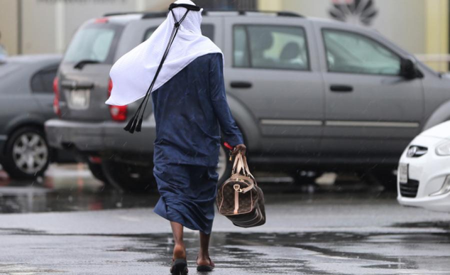 الامطار في الامارات والسعودية 