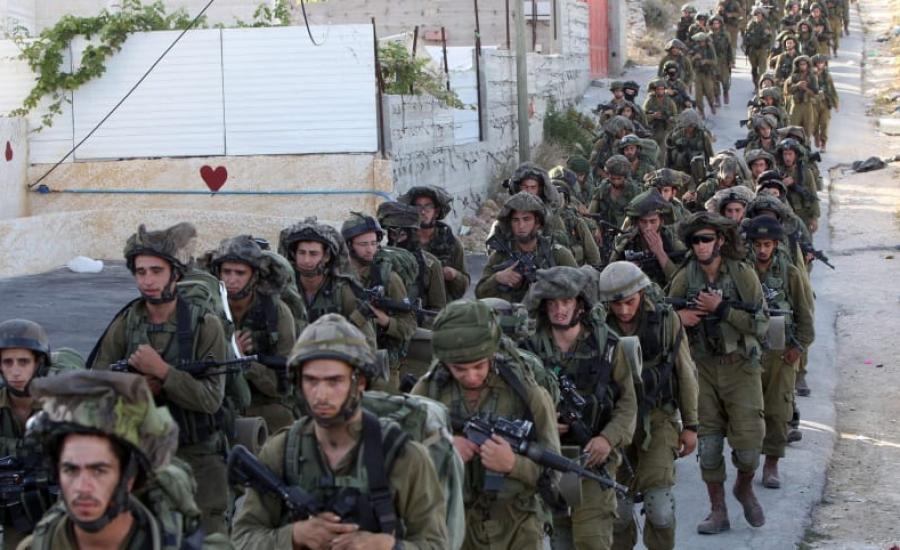 الجيش الاسرائيلي يتأهب 