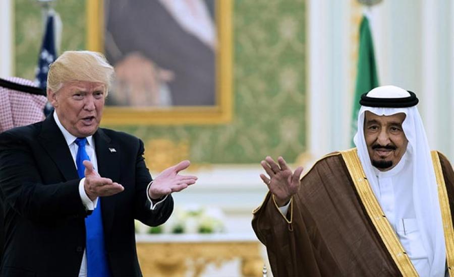 ترامب والامراء السعوديون 