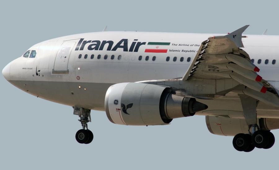 تحطم طائرة ايرانية 