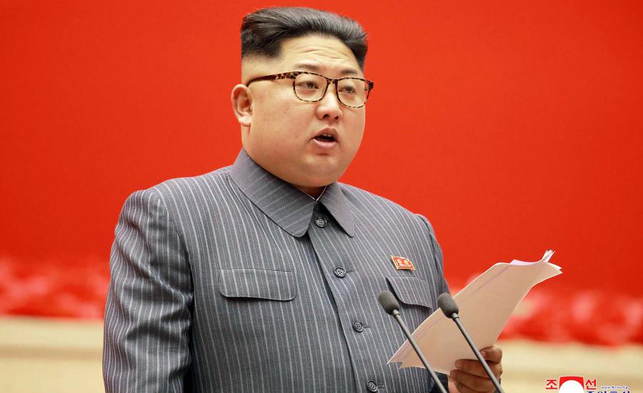 الزعيم الكوري الشمالي في العام 2017