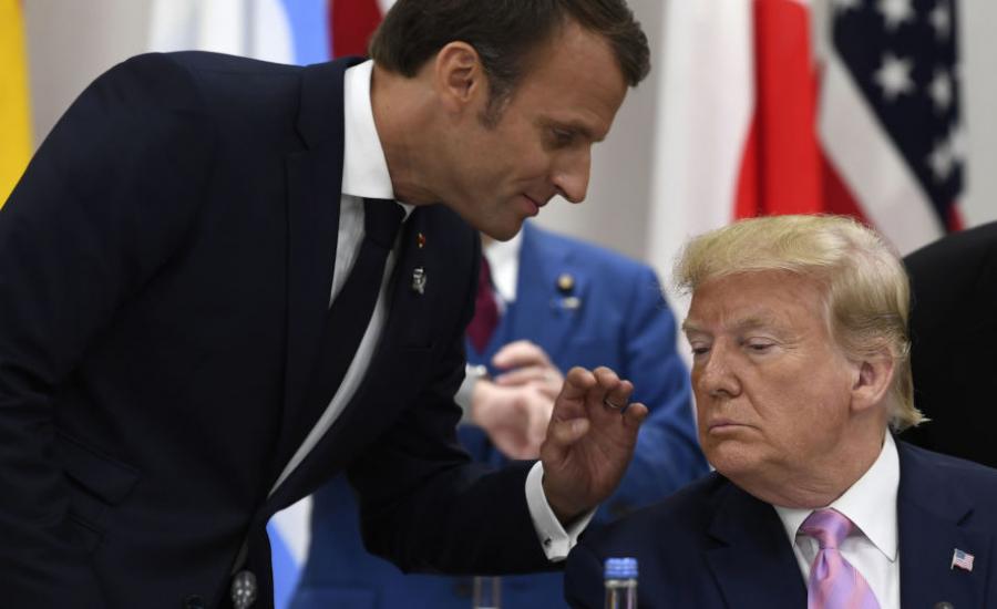 الناتو والرئيس الفرنسي 