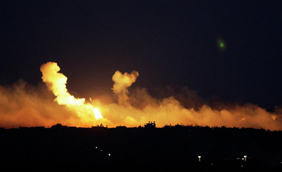 قصف يستهدف غزة 