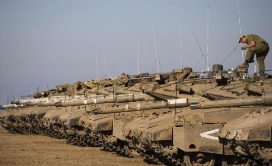 تعزيزات عسكرية اسرائيلية على الحدود مع لبنان 