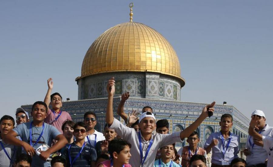 أطفال من غزة يكتشفون القدس للمرة الأولى