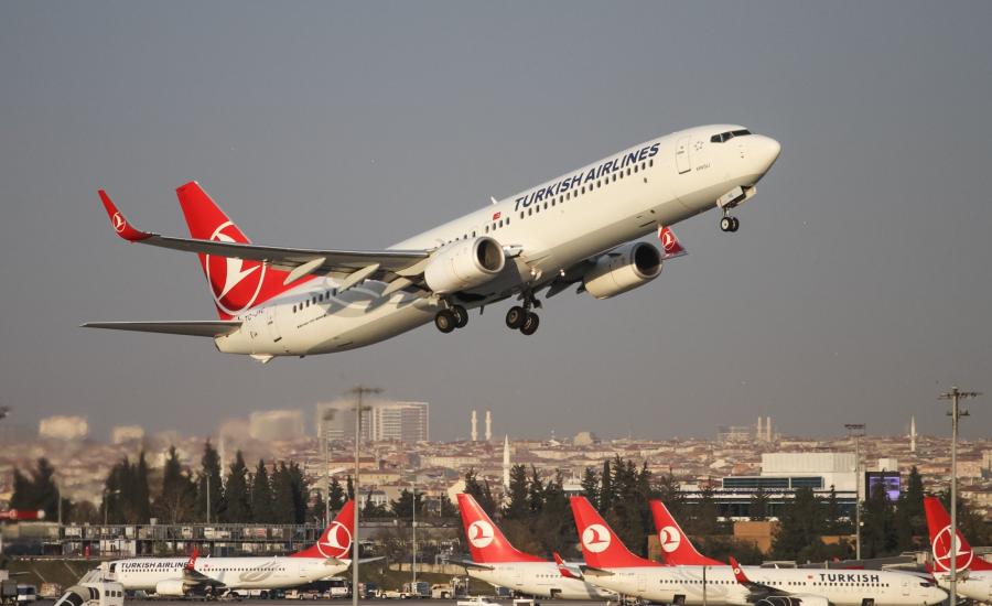 الطيران التركي وفلسطين 