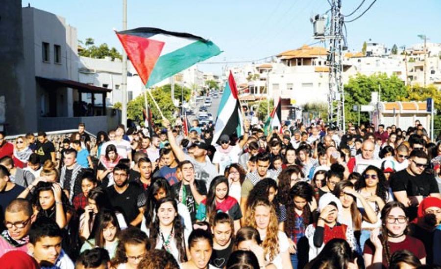 الفلسطينيون في الداخل المحتل يحيون الذكرى الـ 17 لهبة القدس والاقصى