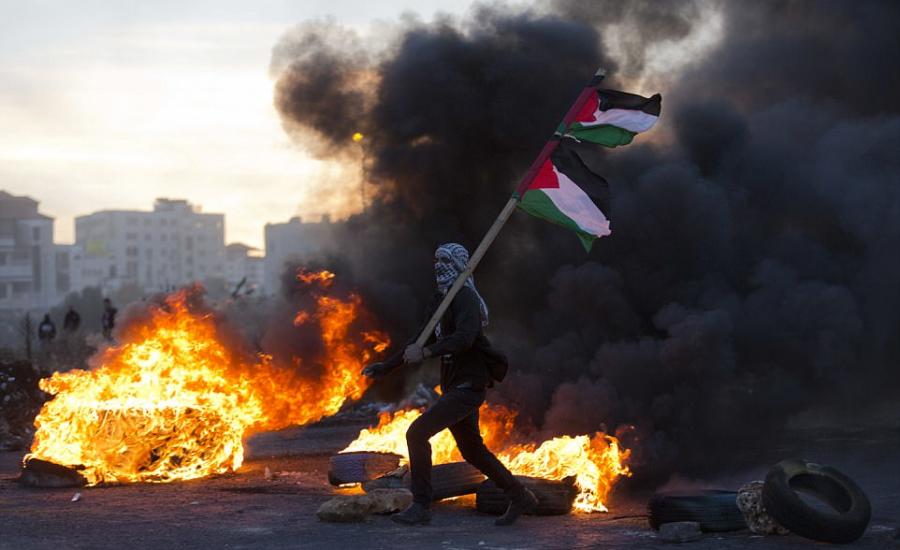 مواجهات بالضفة الغربية وقطاع غزة   