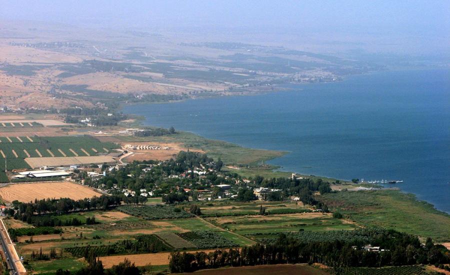 مستوى المياه في بحيرة طبريا يقترب من الخط الأسود