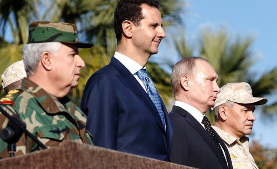 بوتين يصل سوريا 