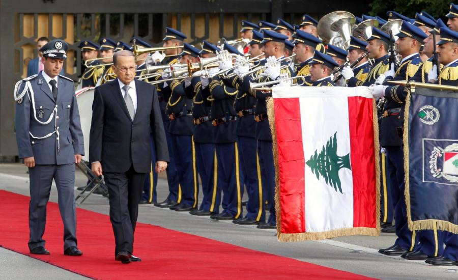 الرئيس اللبناني واسرائيل 