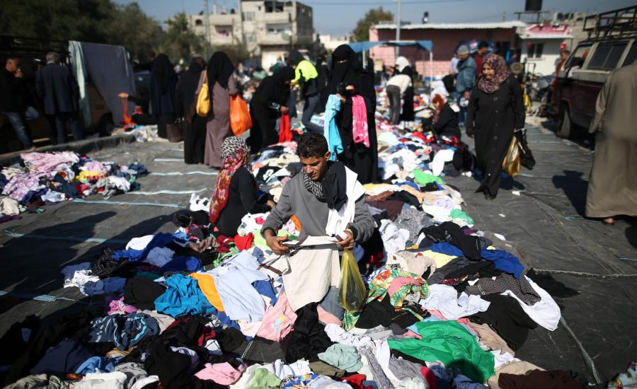 انخفاض معدلات الانتاج 60% في غزة