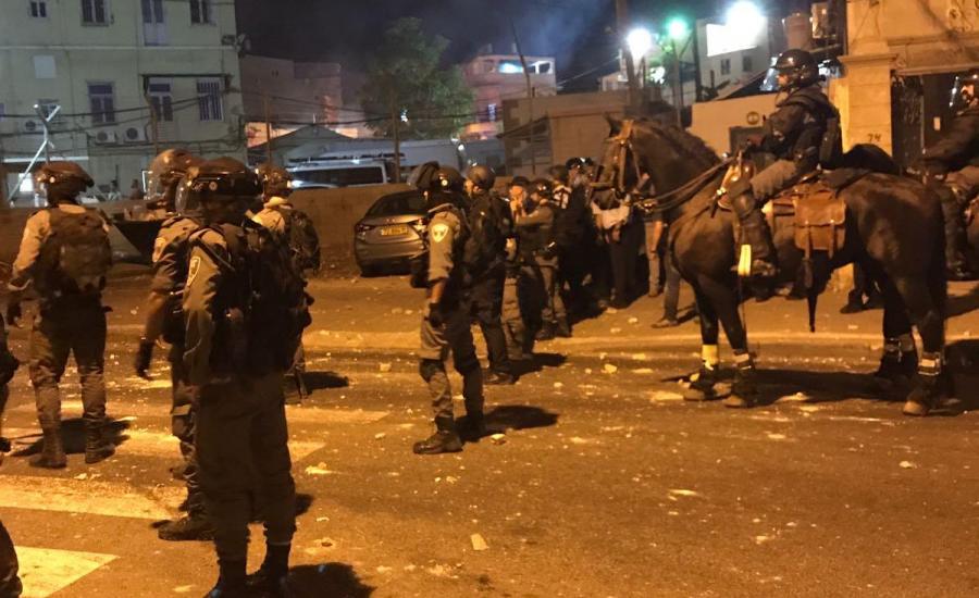 مواجهات واعتقالات بعد مسيرة احتجاجية ضد جرائم الشرطة الاسرائيلية بيافا
