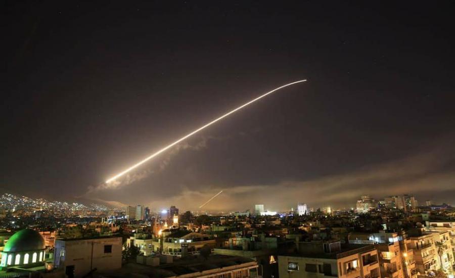 قصف امريكي على مواقع للنظام السوري 