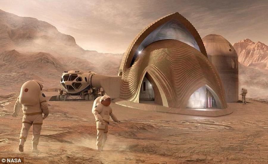 بيوت سكنية في المريخ