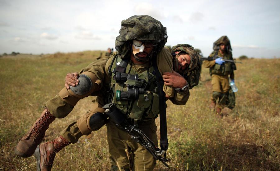 مناورة عسكرية اسرائيلية في غلاف غزة