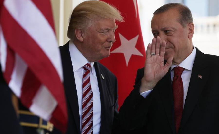 اردوغان وترامب والولايات المتحدة 