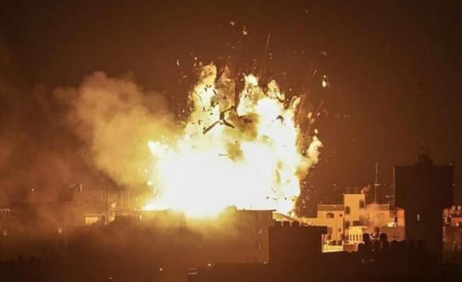 اسرائيل والقصف على غزة 