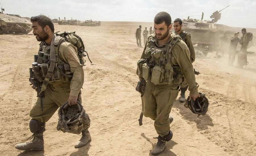 نشر قوات اسرائيلية على حدود غزة 