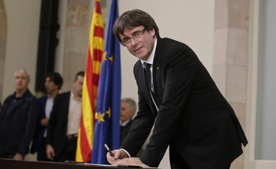 رئيس إقليم كتالونيا يعلق خطابه المرتقب