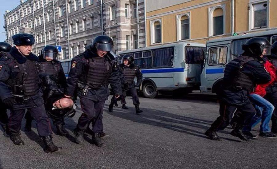 بوتين يتوعد بمعاقبة المتظاهرين