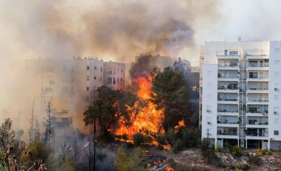 انخفاض معدل الحرائق والإنقاذ في فلسطين مقارنة بالعام الماضي