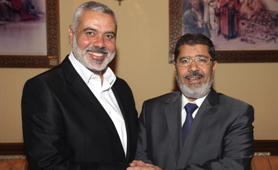 هنية ومحمد مرسي 