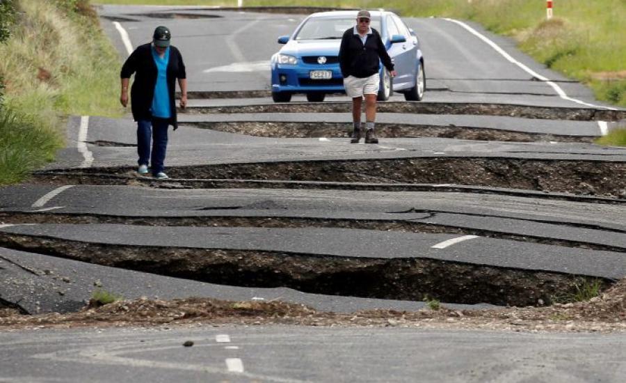 زلزال يضرب نيوزيلندا 