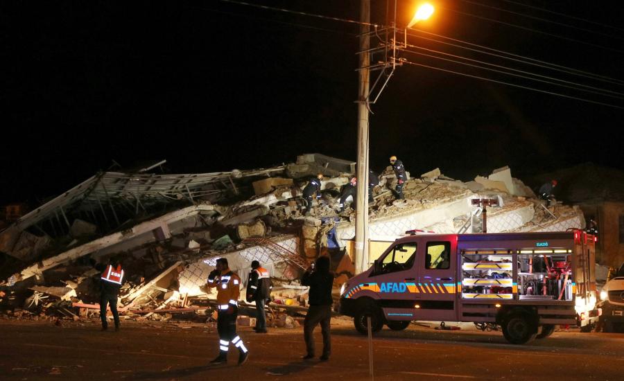 ضحايا زلزال شرق تركيا 