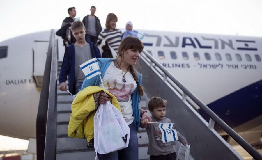 الهجرة اليهودية الى فلسطين مستمرة 