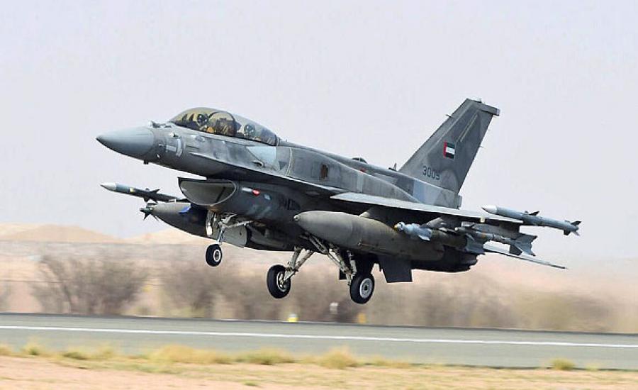 UAEAF_F16E_Block_60,_Saudi_Arabian-led_intervention_in_Yemen,_2015