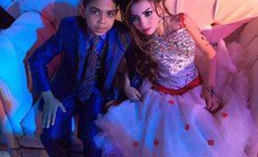 زفاف طفلين في مصر 