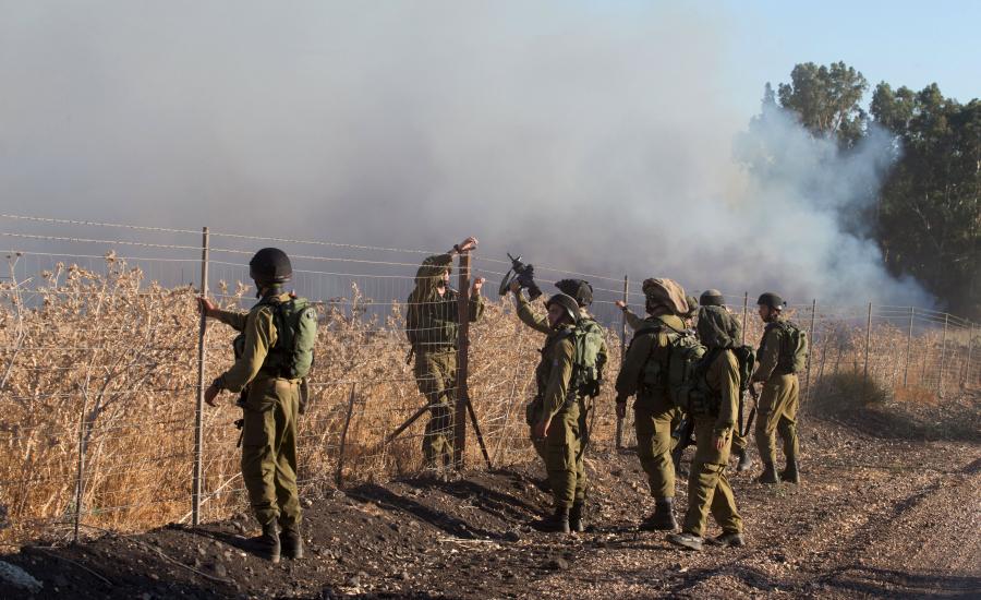 سقوط قذيفة صاروخية قرب موقع عسكري إسرائيلي بالجولان أطلقت من سوريا