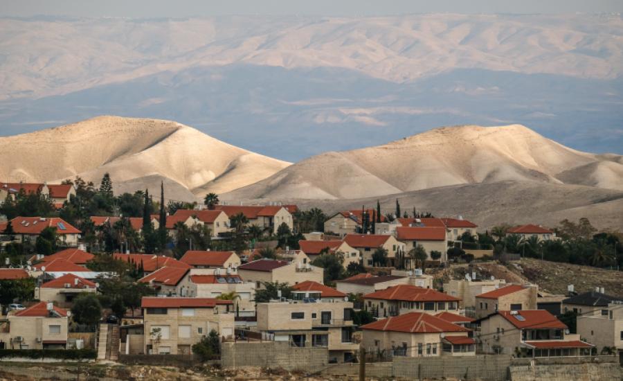 اسرائيل وضم الضفة الغربية 