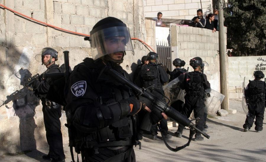 الشرطة الاسرائيلية في العيسوية 