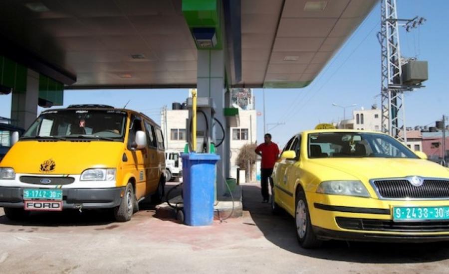 اسعار البنزين في فلسطين 