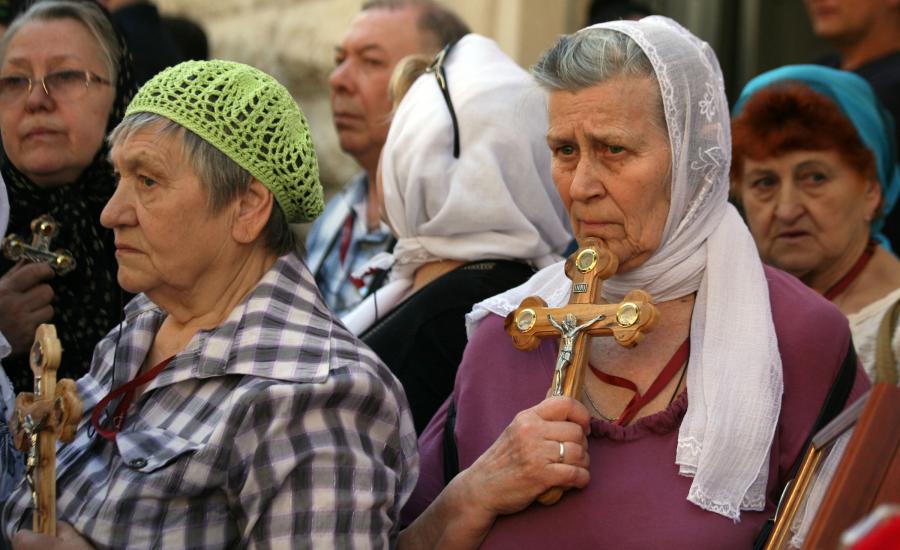 أعداد المسيحيين في فلسطين  