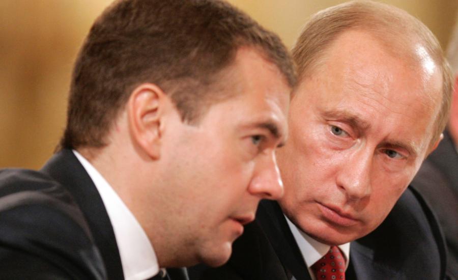 ميدفيدف رئيسا لوزاء روسيا 