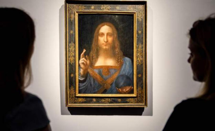 لوحة فنية في متحف اللوفر بأبو ظبي بـ450 مليون دولار