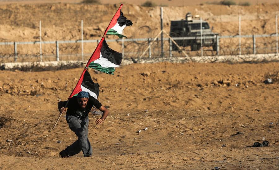 اصابات في مسيرات العودة بغزة  