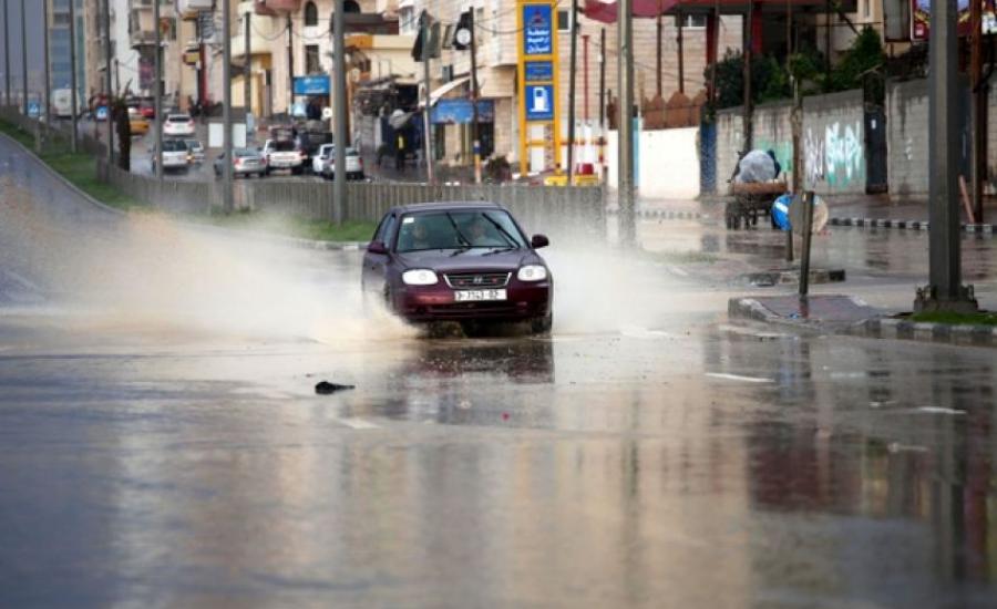 كمية الامطار التي هطلت على فلسطين 