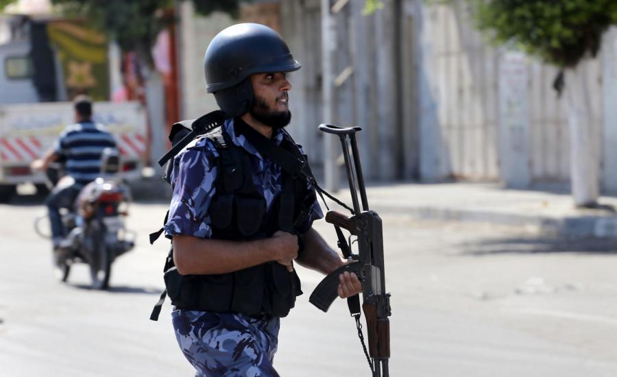 مقتل شرطي في غزة