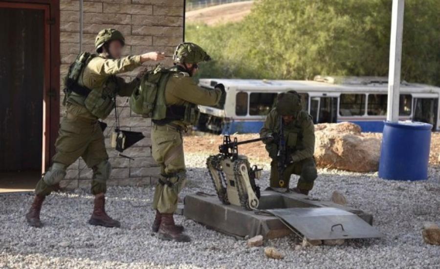 تندريبات الجيش الاسرائيلي في المناطق المأهولة بالسكان 