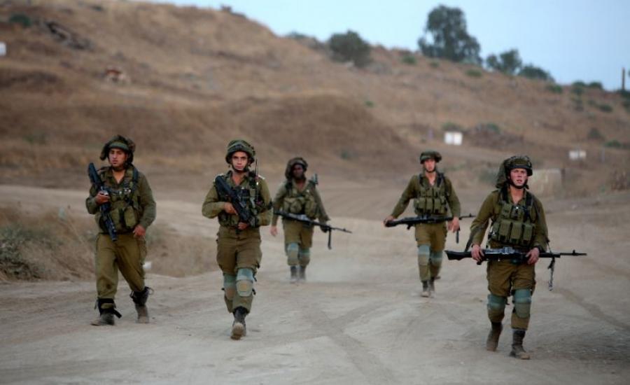 الجيش الاسرائيلي على حدود لبنان 