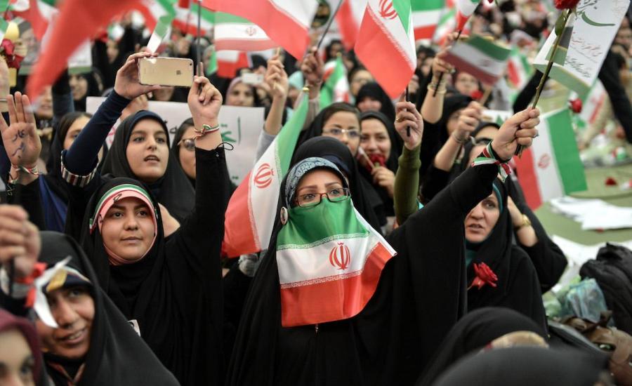 فتح والتظاهرات الايرانية ضد الشعب الفلسطيني 