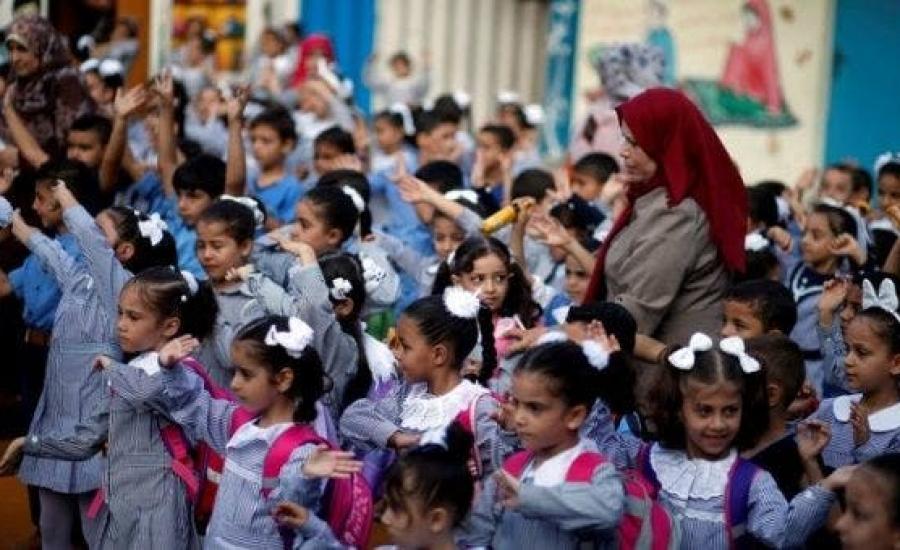 مدارس اونروا في قطاع غزة 